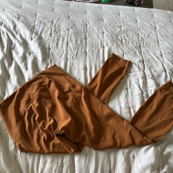 Lululemon Instill High-Rise Tight 25" Copper Brown size 8 - Picture 7 of 10